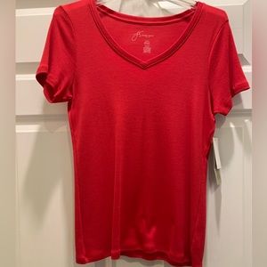 NWT Joan Vass Short  Sleeve Shirt